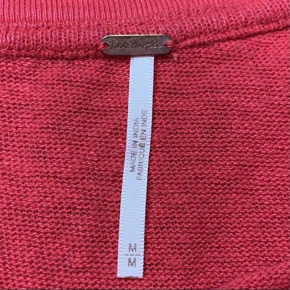 Free People Embroidered Night Bird Tunic Sweater - Picture 6 of 7